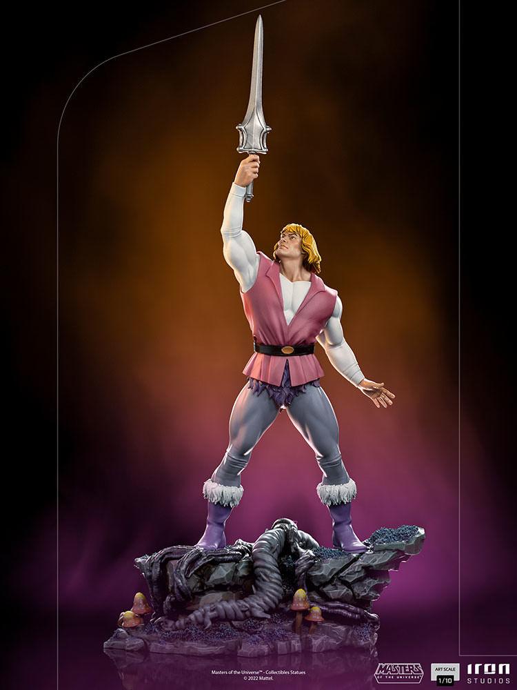 IRO29430 Masters of the Universe - Prince Adam 1:10 Scale Statue - Iron Studios - Titan Pop Culture