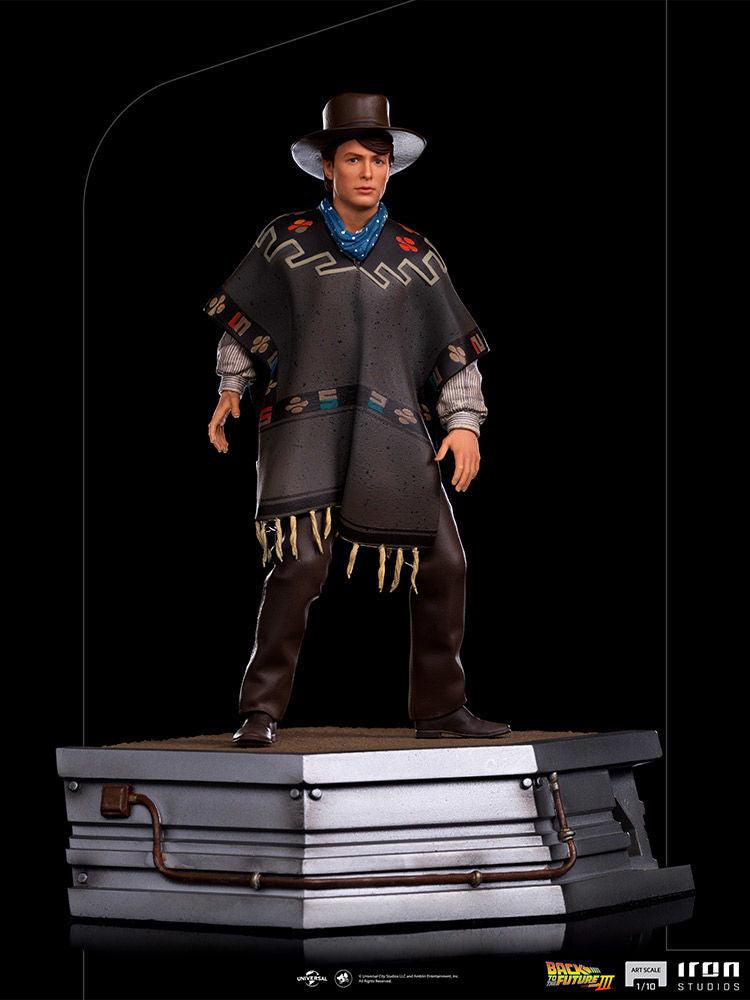 IRO29508 Back to the Future 3 - Marty McFly 1:10 Scale Statue - Iron Studios - Titan Pop Culture