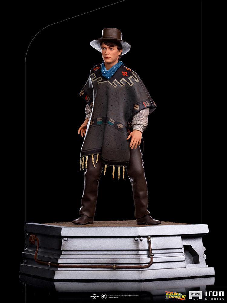 IRO29508 Back to the Future 3 - Marty McFly 1:10 Scale Statue - Iron Studios - Titan Pop Culture