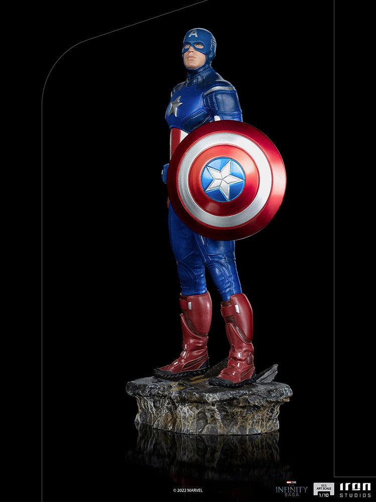 IRO29638 Marvel Infinity Saga - Captain America 1:10 Scale Statue - Iron Studios - Titan Pop Culture