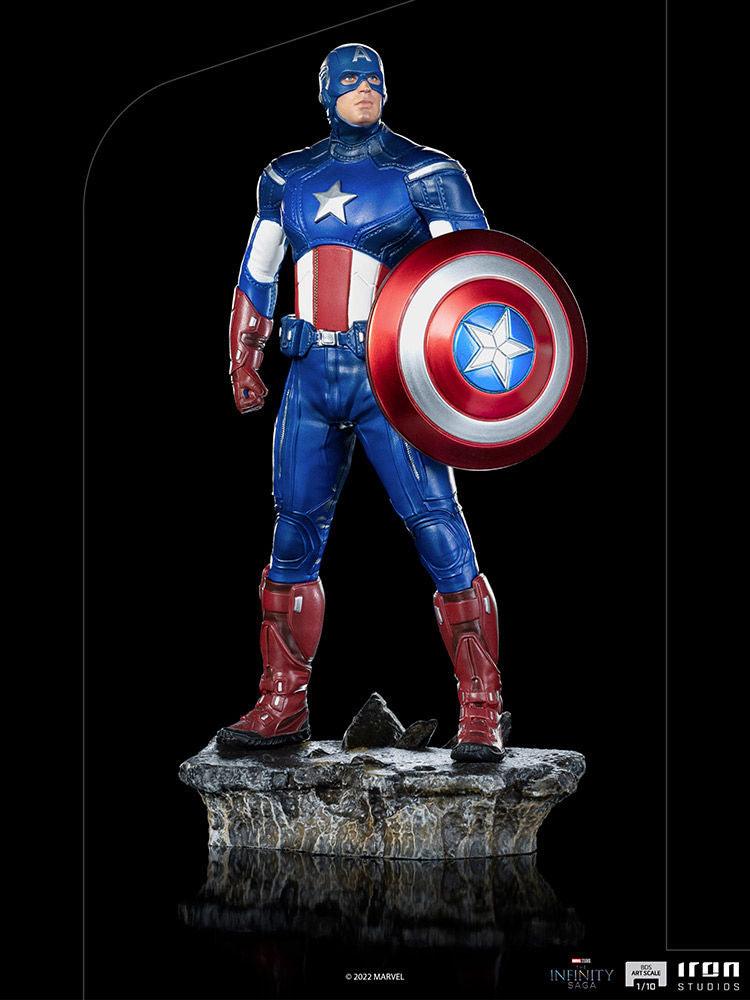 IRO29638 Marvel Infinity Saga - Captain America 1:10 Scale Statue - Iron Studios - Titan Pop Culture