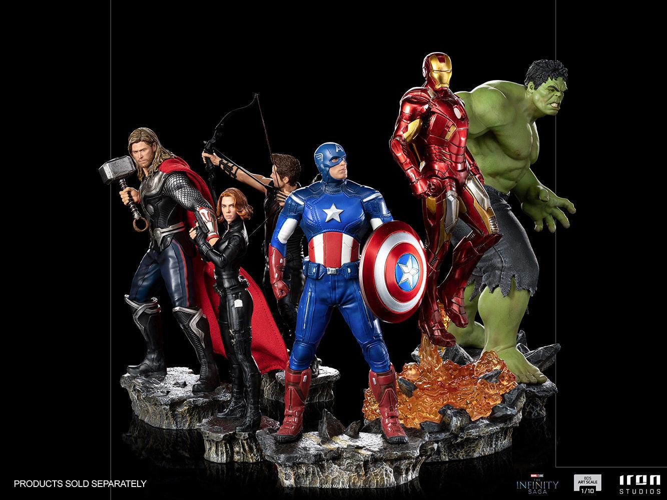 IRO29638 Marvel Infinity Saga - Captain America 1:10 Scale Statue - Iron Studios - Titan Pop Culture