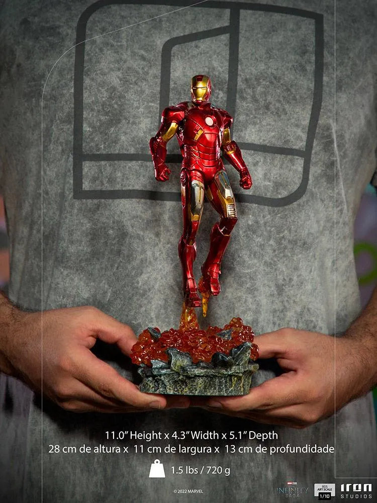 IRO29652 Marvel Infinity Saga - Iron Man 1:10 Scale Statue - Iron Studios - Titan Pop Culture