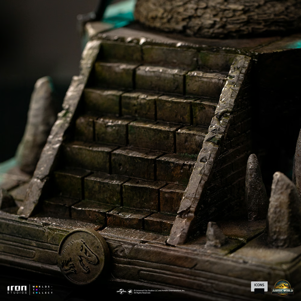 《侏罗纪世界》风神翼龙雕像