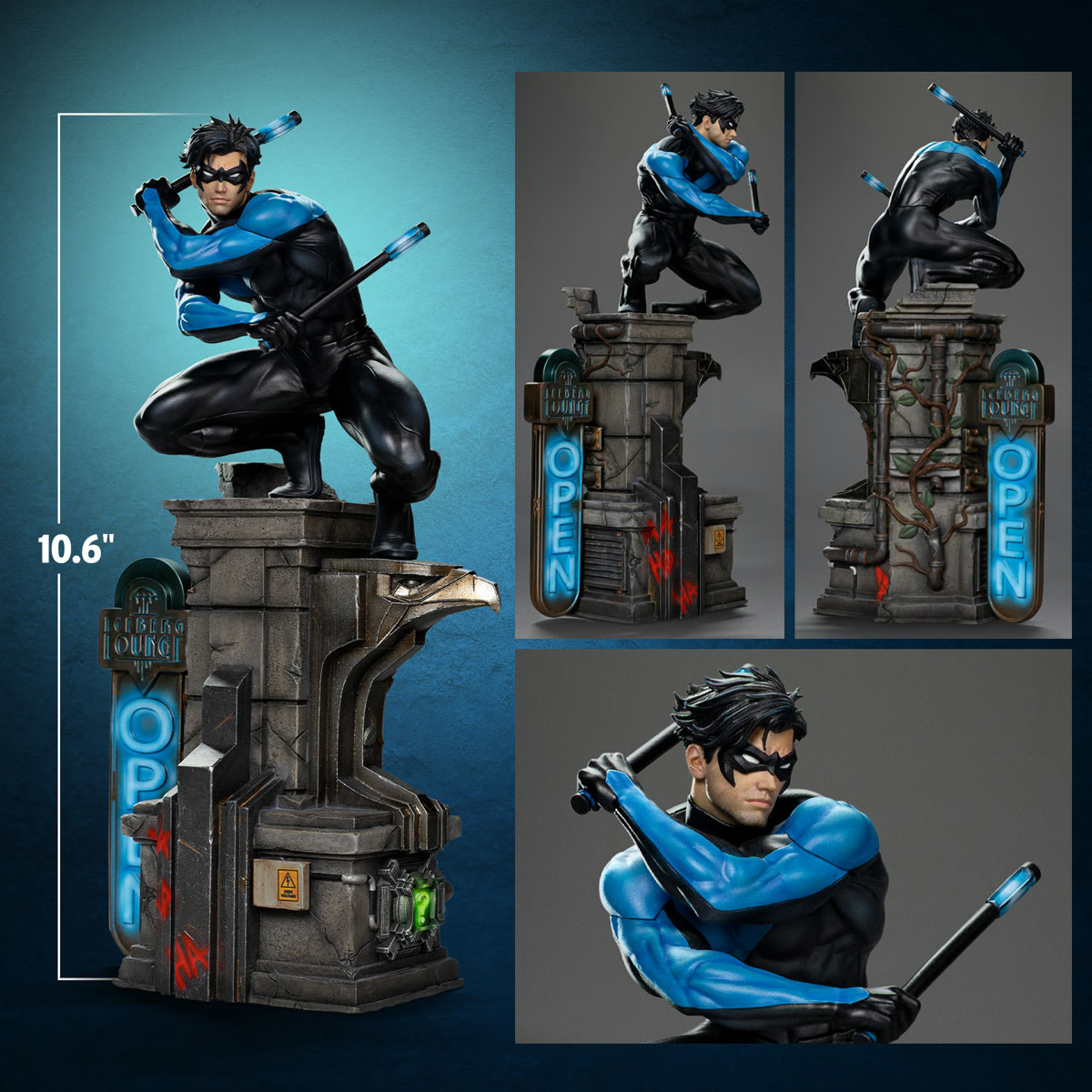 Estatua de Batman - Nightwing a escala 1:10