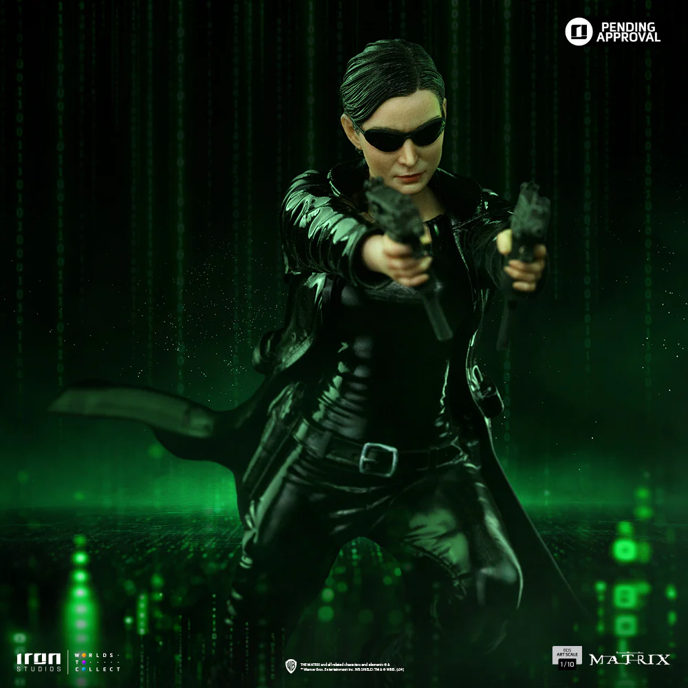 The Matrix - Trinity 1:10 Scale Statue