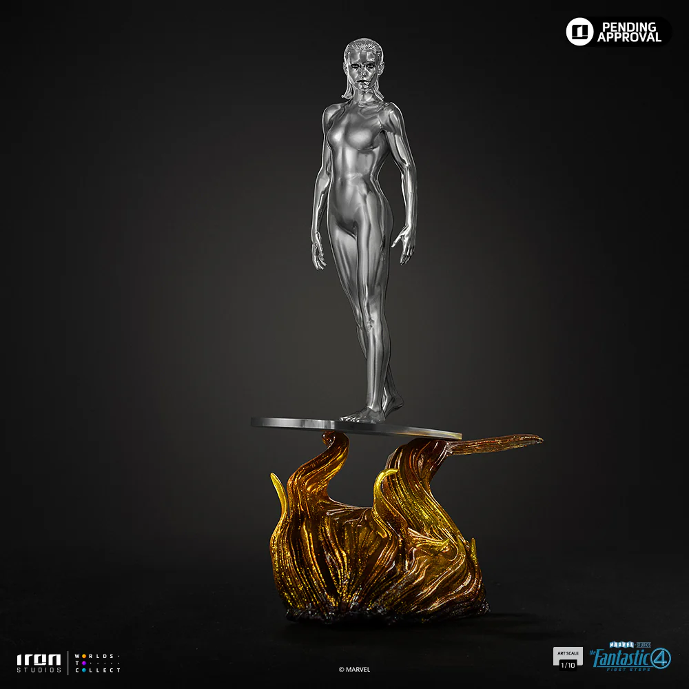 The Fantastic Four: Primeros pasos – Estatua de Silver Surfer a escala 1:10