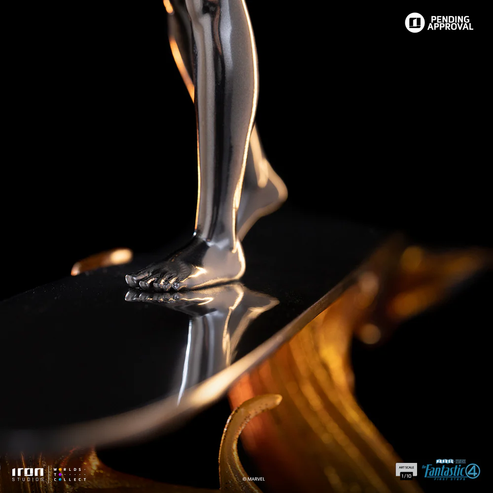The Fantastic Four: Primeros pasos – Estatua de Silver Surfer a escala 1:10