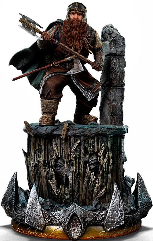 El Señor de los Anillos - Estatua de Gimli Desatado