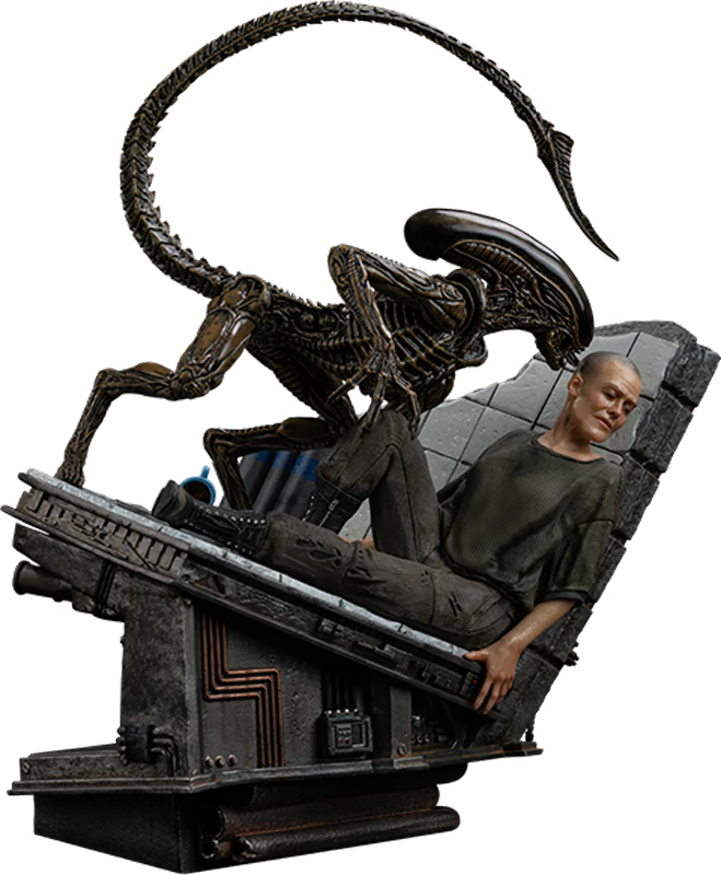 Alien 3 – Ripley & Dog Alien 1:10 Scale Statue