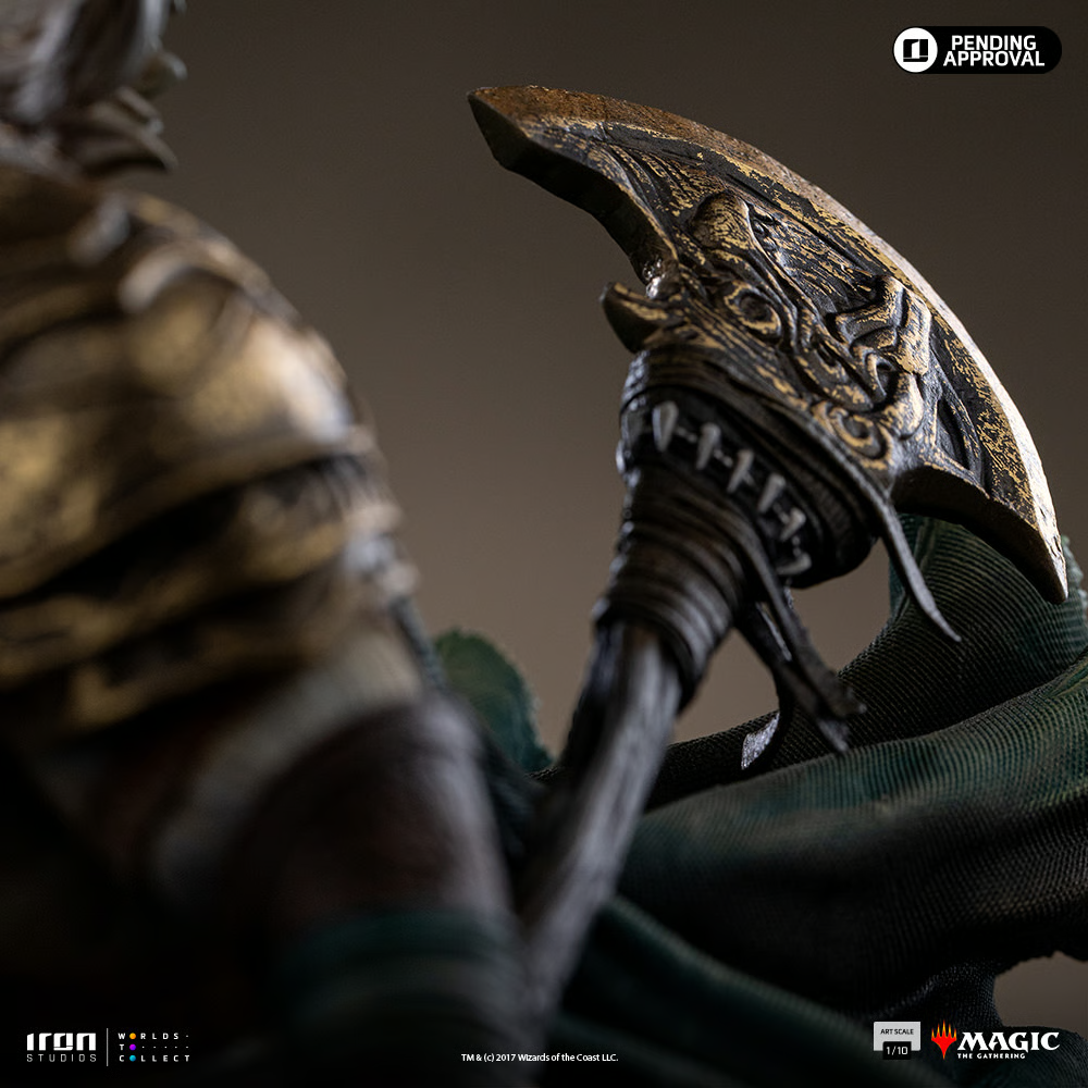 万智牌 – 金鬃阿耶尼 1:10 比例雕像