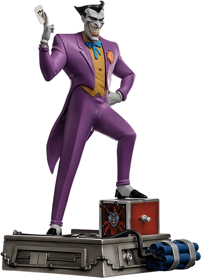 IRO50102 Batman: The Animated Series - Joker 1:10 Scale Statue - Iron Studios - Titan Pop Culture