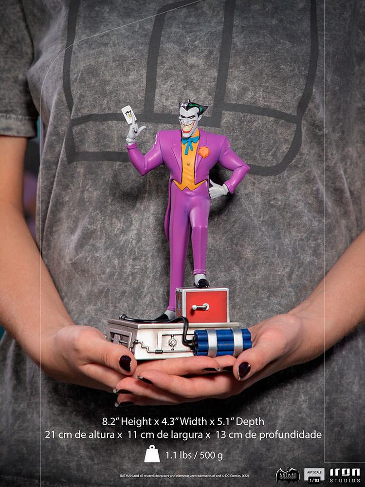 IRO50102 Batman: The Animated Series - Joker 1:10 Scale Statue - Iron Studios - Titan Pop Culture