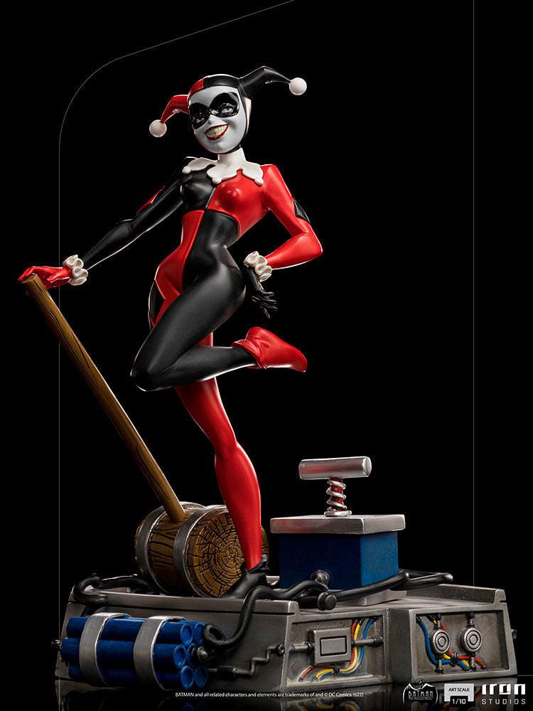 IRO50119 Batman: The Animated Series - Harley Quinn 1:10 Scale Statue - Iron Studios - Titan Pop Culture