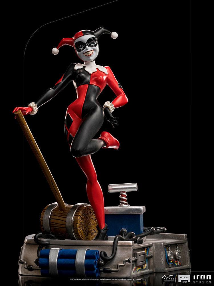 IRO50119 Batman: The Animated Series - Harley Quinn 1:10 Scale Statue - Iron Studios - Titan Pop Culture