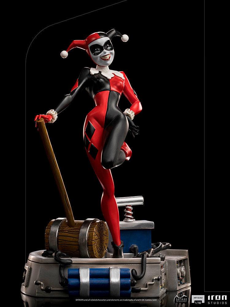 IRO50119 Batman: The Animated Series - Harley Quinn 1:10 Scale Statue - Iron Studios - Titan Pop Culture