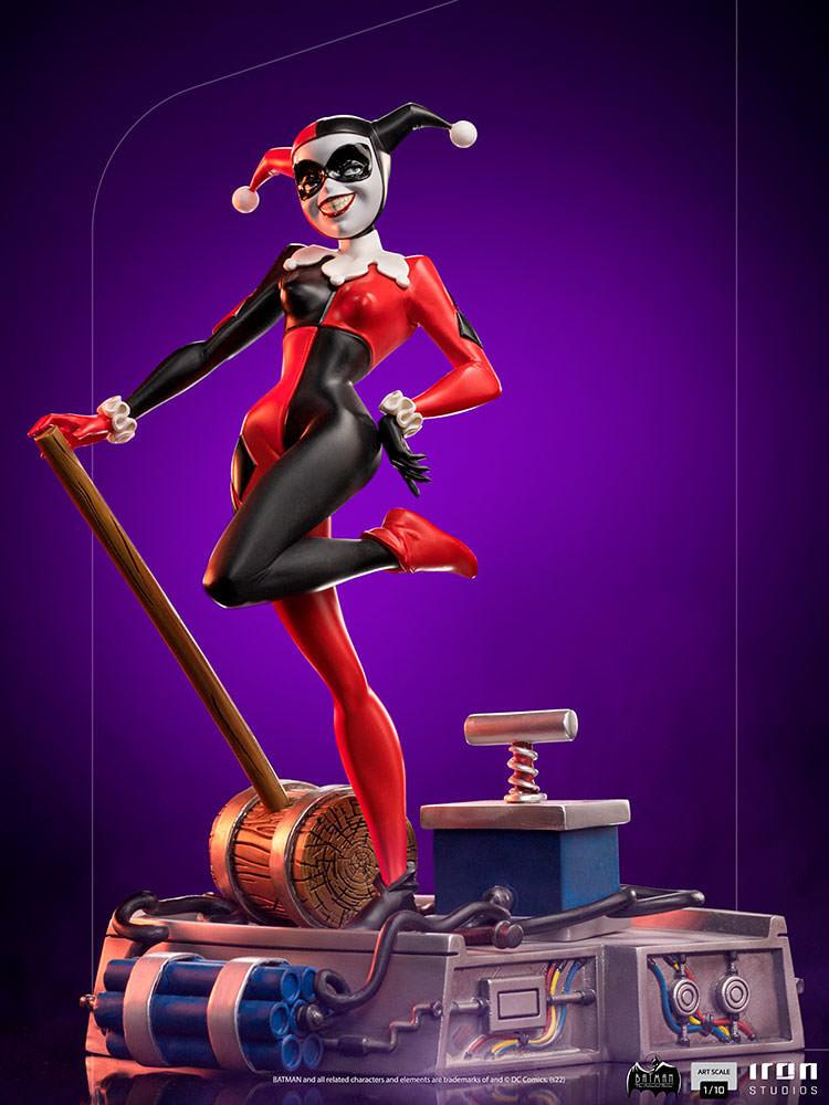 IRO50119 Batman: The Animated Series - Harley Quinn 1:10 Scale Statue - Iron Studios - Titan Pop Culture