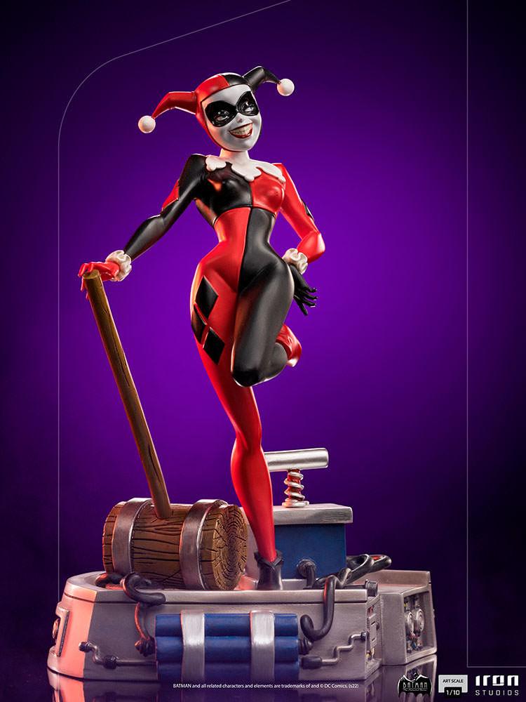 IRO50119 Batman: The Animated Series - Harley Quinn 1:10 Scale Statue - Iron Studios - Titan Pop Culture