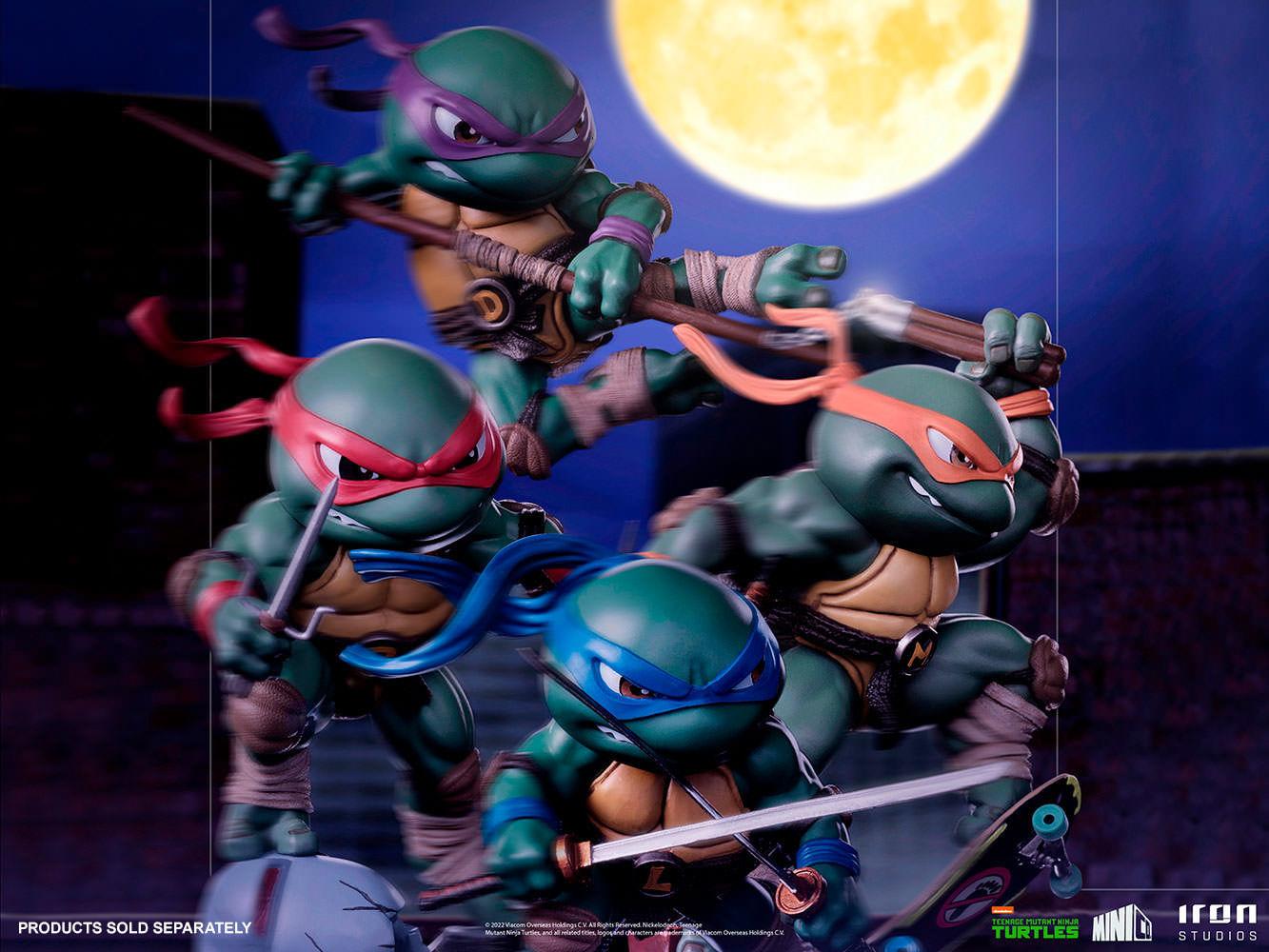 IRO50157 Teenage Mutant Ninja Turtles (TV 1987) - Leonardo PVC Figure - Iron Studios - Titan Pop Culture