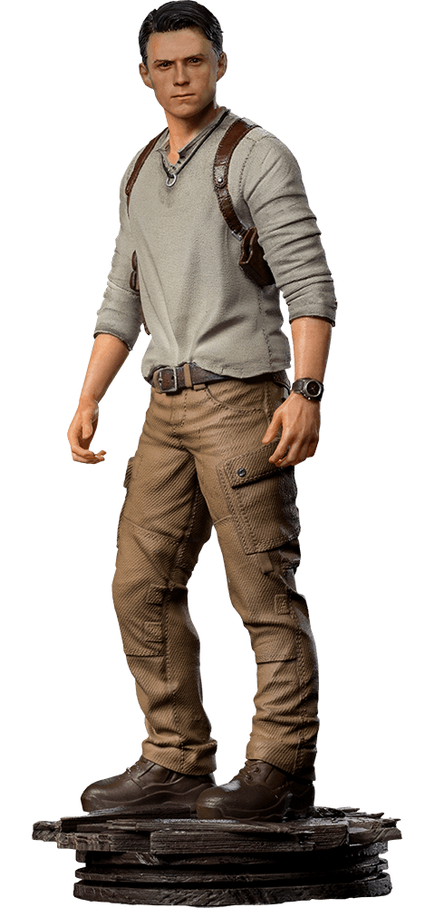 IRO50195 Uncharted - Nathan Drake 1:10 Scale Statue - Iron Studios - Titan Pop Culture