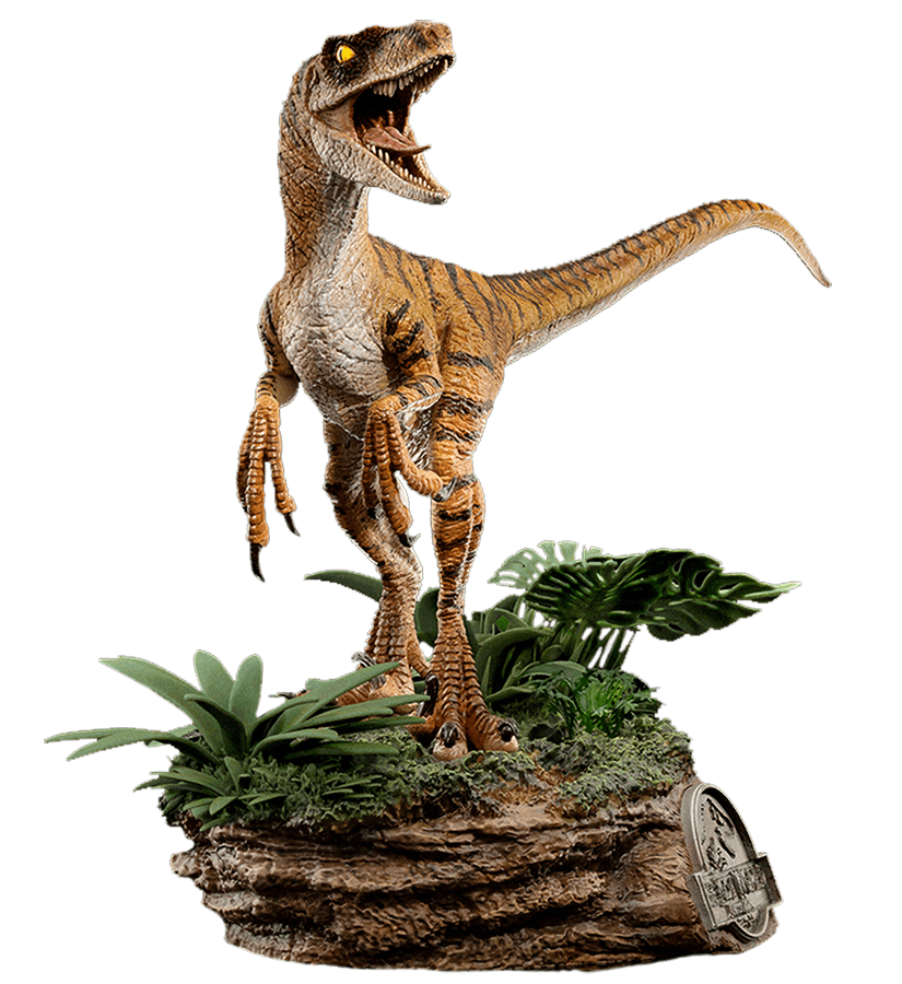 IRO50324 Jurassic Park 2: Lost World - Velociraptor Deluxe 1:10 Scale Statue - Iron Studios - Titan Pop Culture