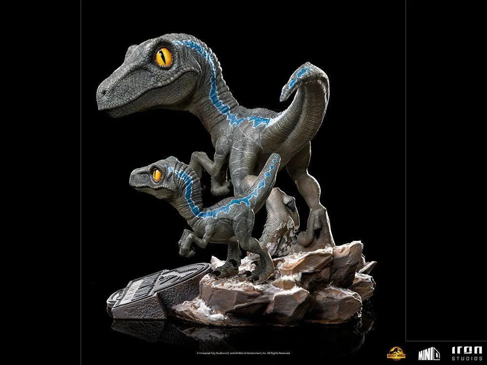 IRO51031 Jurassic World 3: Dominion - Blue & Beta Minico Vinyl Figure - Iron Studios - Titan Pop Culture