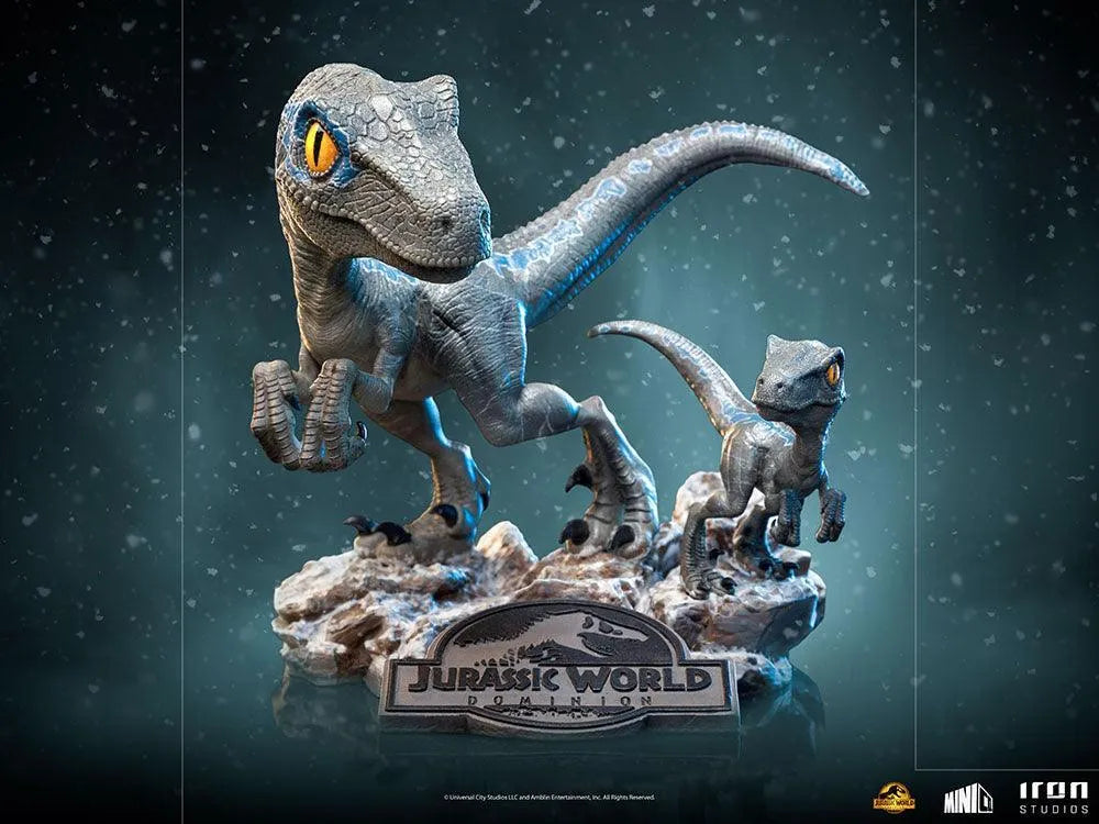 IRO51031 Jurassic World 3: Dominion - Blue & Beta Minico Vinyl Figure - Iron Studios - Titan Pop Culture