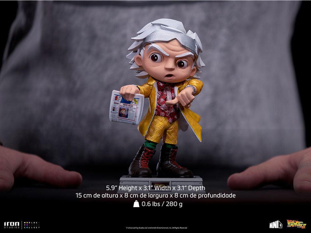 IRO51185 Back to the Future: Part II - Doc Brown Minico Figure - Iron Studios - Titan Pop Culture