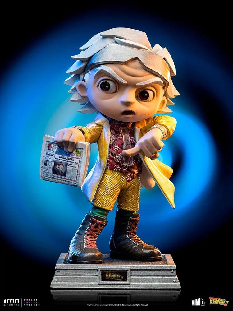 IRO51185 Back to the Future: Part II - Doc Brown Minico Figure - Iron Studios - Titan Pop Culture