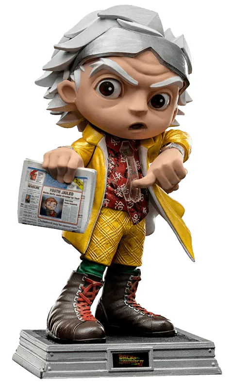 IRO51185 Back to the Future: Part II - Doc Brown Minico Figure - Iron Studios - Titan Pop Culture