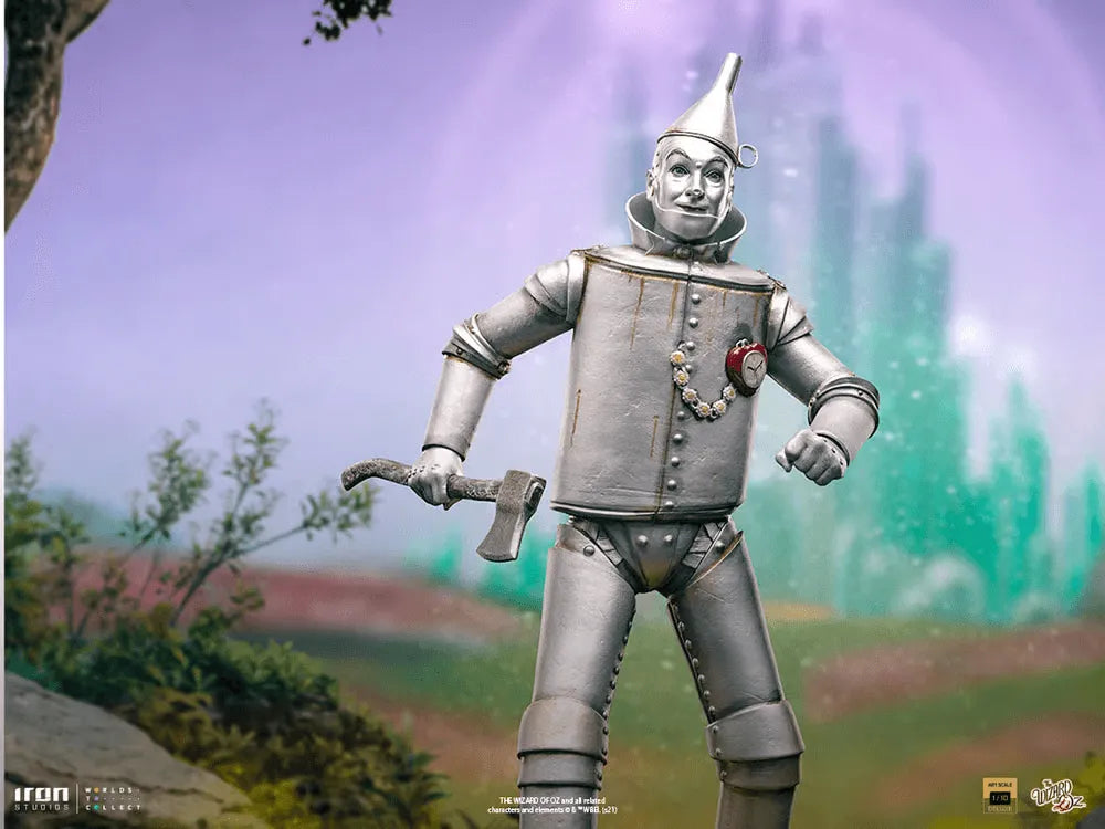 IRO51338 Wizard of Oz - Tin Man Deluxe 1:10 Scale Statue - Iron Studios - Titan Pop Culture