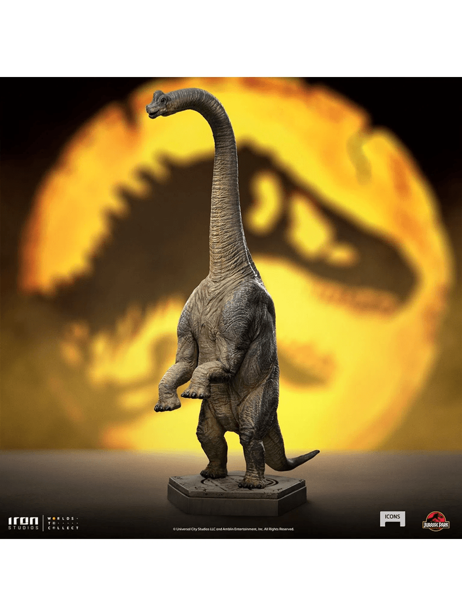 IRO51994 Jurassic Park - Brachiosaurus Icons Statue - Iron Studios - Titan Pop Culture