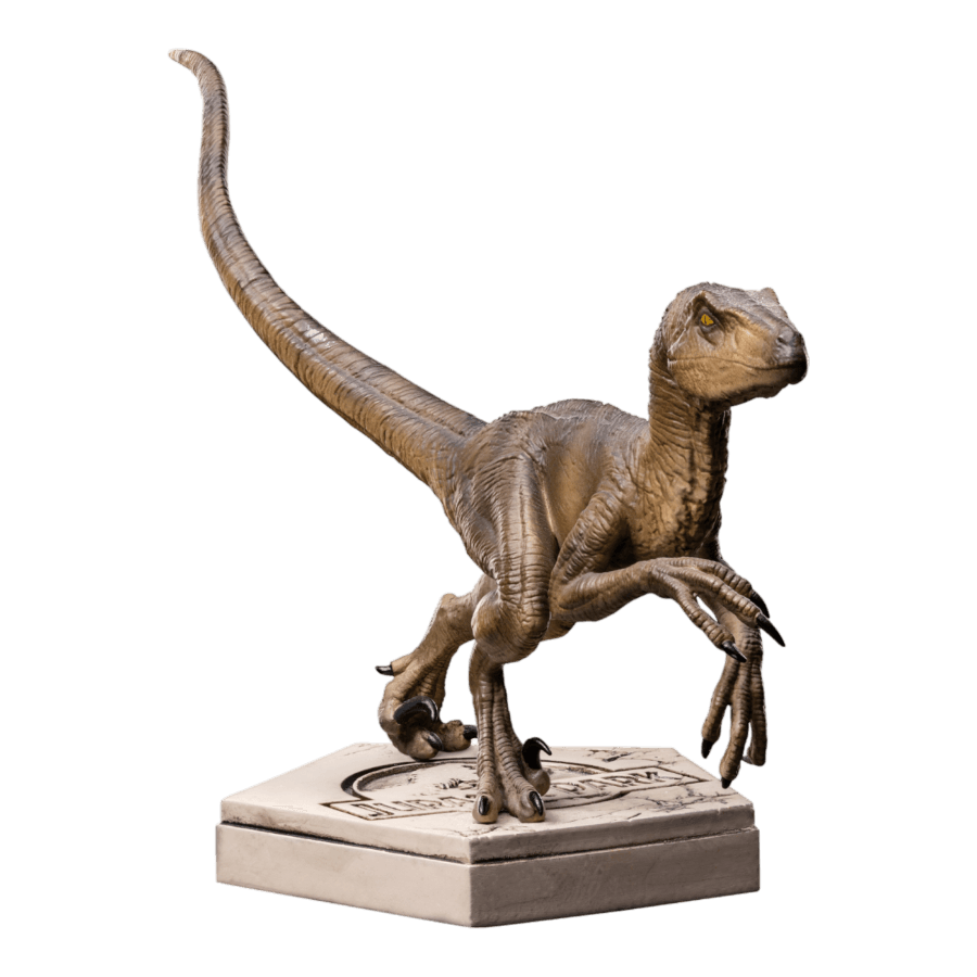 IRO52021 Jurassic Park - Velociraptor B Icons Statue - Iron Studios - Titan Pop Culture