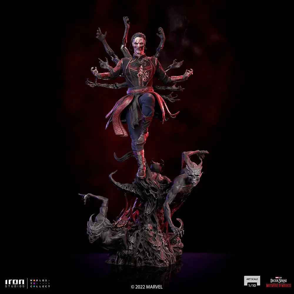 IRO52090 Doctor Strange 2: Multiverse of Madness - Dead Strange 1:10 Scale Statue - Iron Studios - Titan Pop Culture