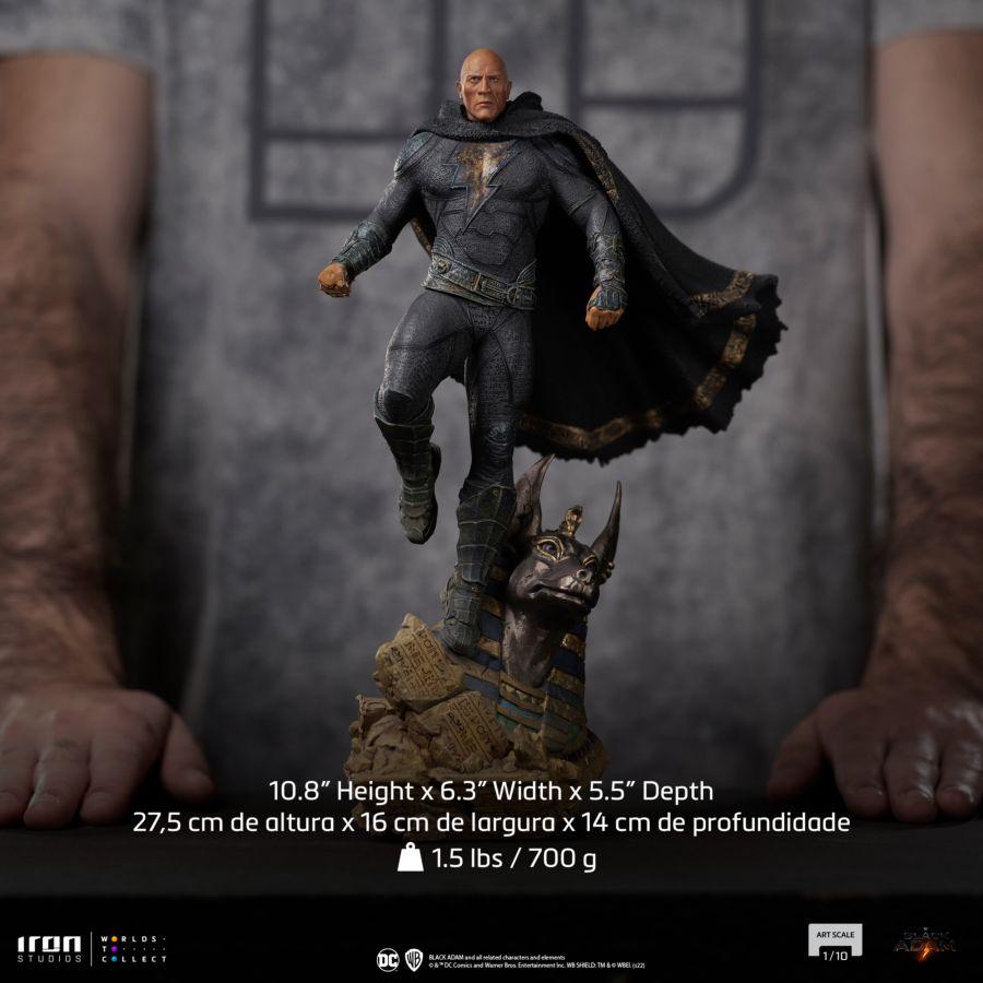 IRO52137 Black Adam (2022) - Black Adam 1:10 Scale Statue - Iron Studios - Titan Pop Culture