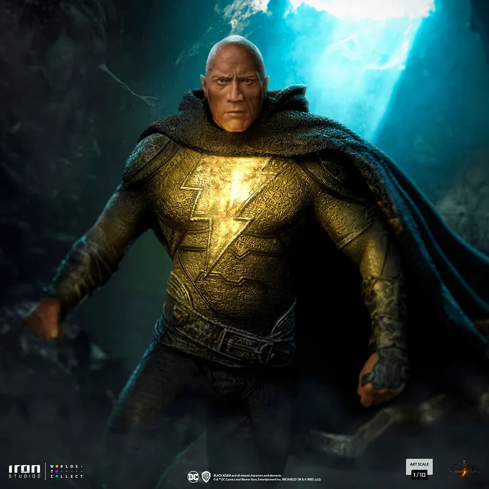 IRO52137 Black Adam (2022) - Black Adam 1:10 Scale Statue - Iron Studios - Titan Pop Culture