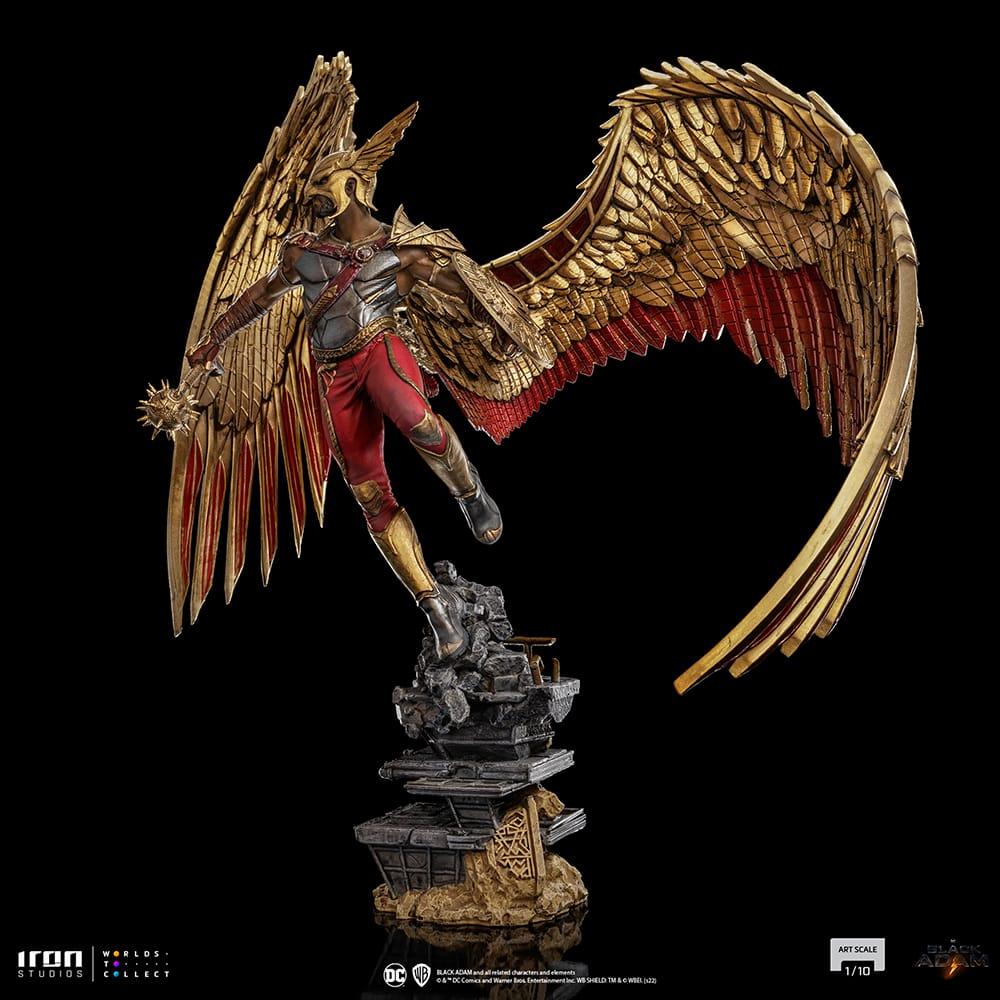 IRO52434 Black Adam - Hawkman 1:10 Scale Statue - Iron Studios - Titan Pop Culture