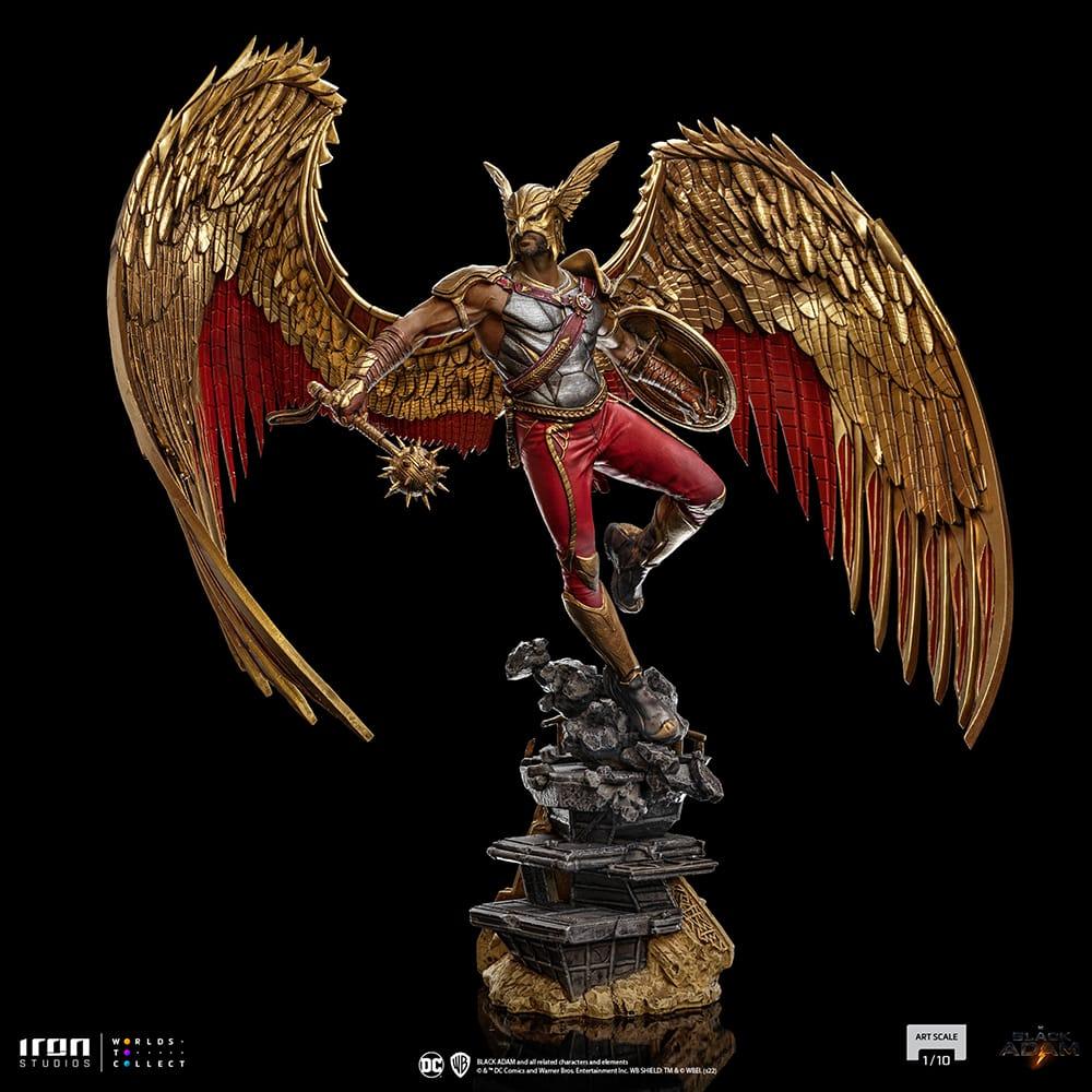 IRO52434 Black Adam - Hawkman 1:10 Scale Statue - Iron Studios - Titan Pop Culture