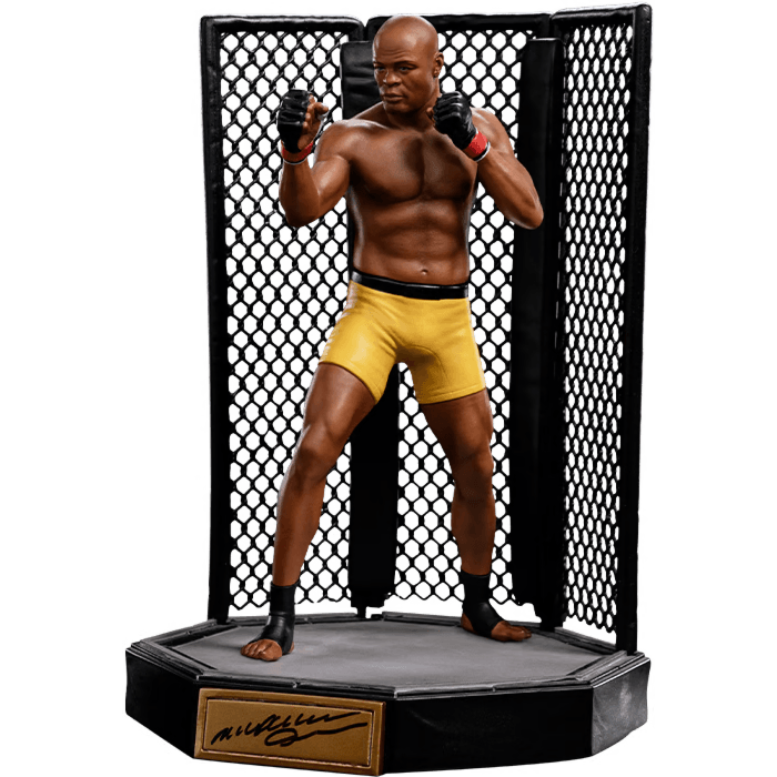 IRO52670 UFC - Anderson "Spider" Silva (Signed Version) Deluxe Art Scale 1:10 Scale Statue - Iron Studios - Titan Pop Culture