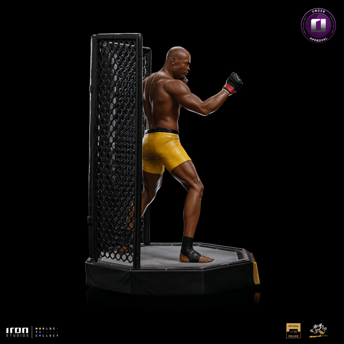 IRO52670 UFC - Anderson "Spider" Silva (Signed Version) Deluxe Art Scale 1:10 Scale Statue - Iron Studios - Titan Pop Culture