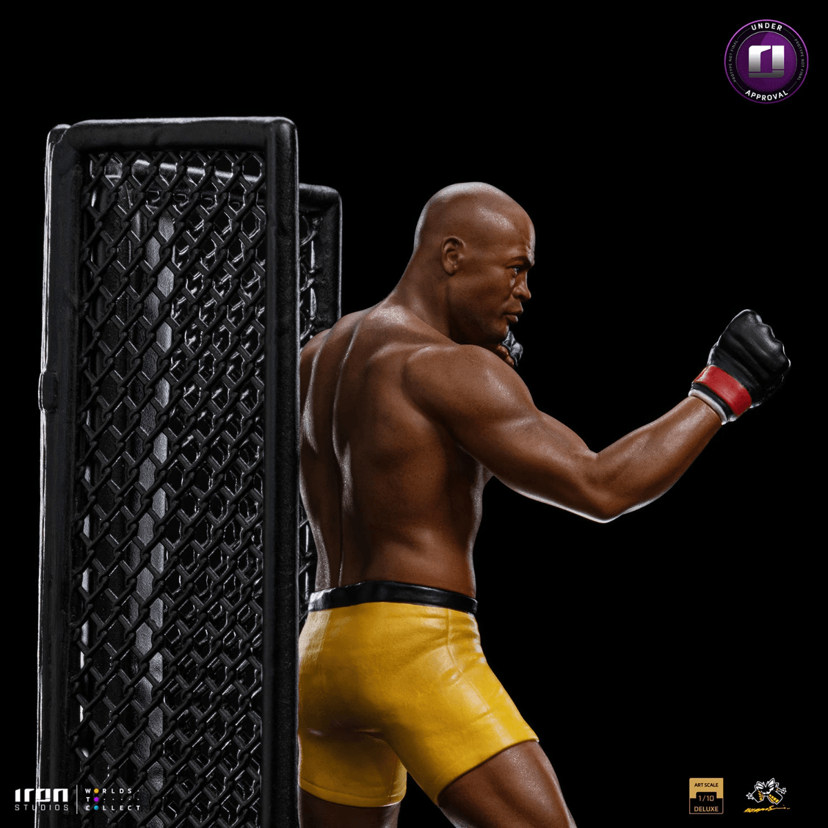 IRO52670 UFC - Anderson "Spider" Silva (Signed Version) Deluxe Art Scale 1:10 Scale Statue - Iron Studios - Titan Pop Culture