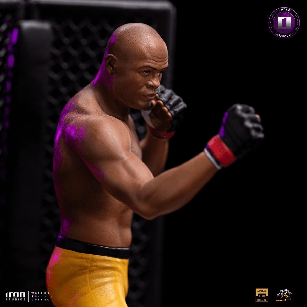 IRO52670 UFC - Anderson "Spider" Silva (Signed Version) Deluxe Art Scale 1:10 Scale Statue - Iron Studios - Titan Pop Culture