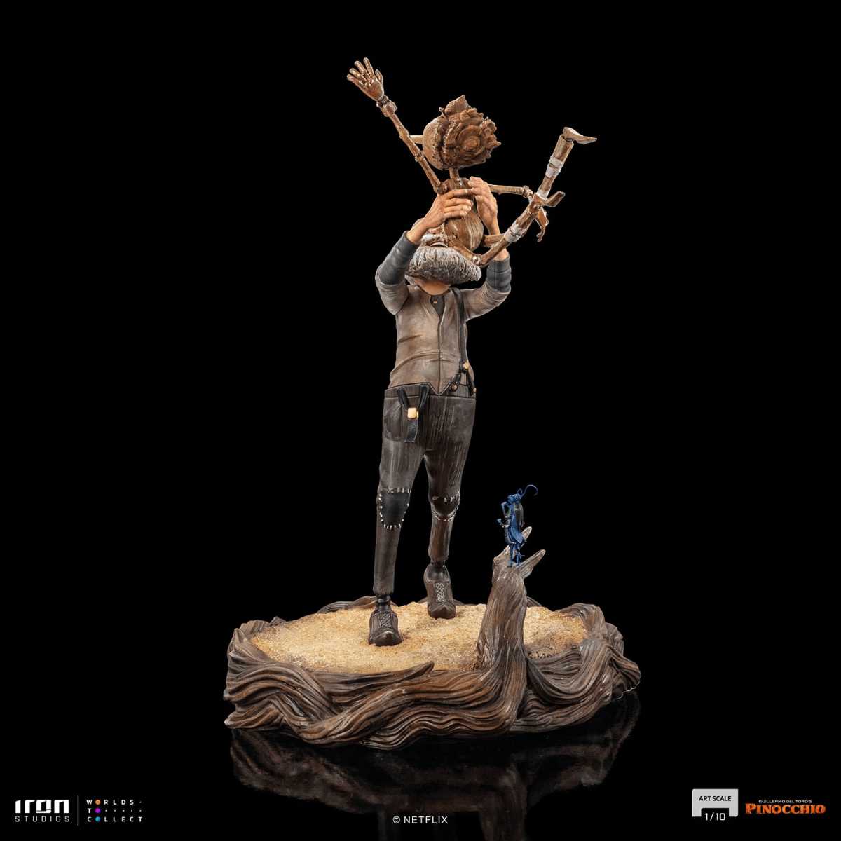 IRO53110 Pinocchio - Gepeto & Pinocchio 1:10 Statue - Iron Studios - Titan Pop Culture