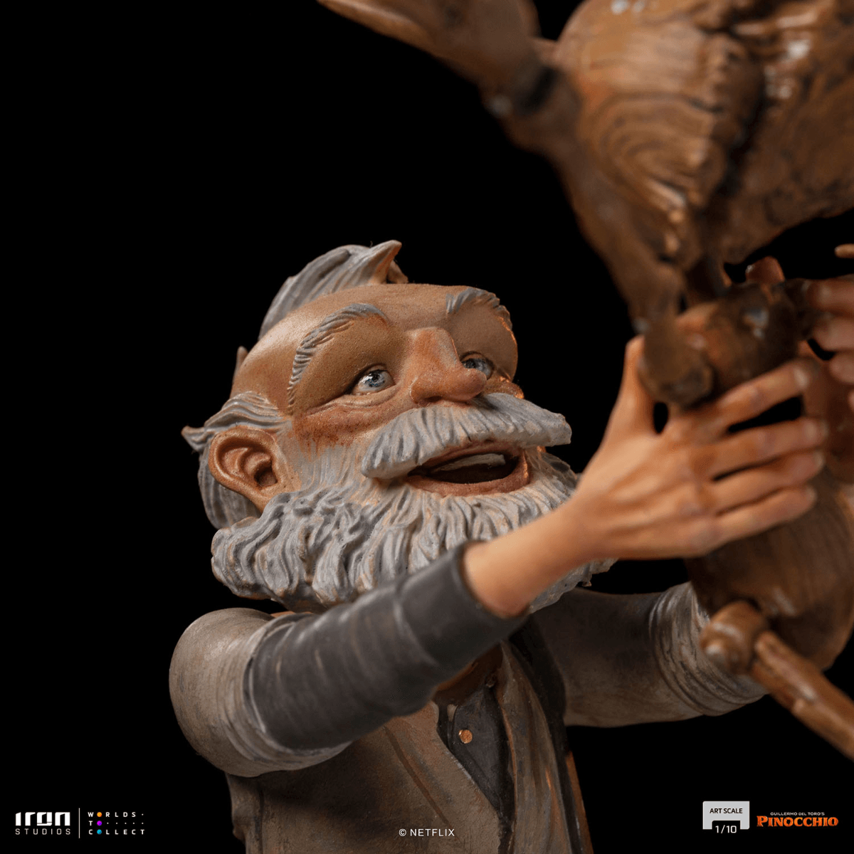 IRO53110 Pinocchio - Gepeto & Pinocchio 1:10 Statue - Iron Studios - Titan Pop Culture