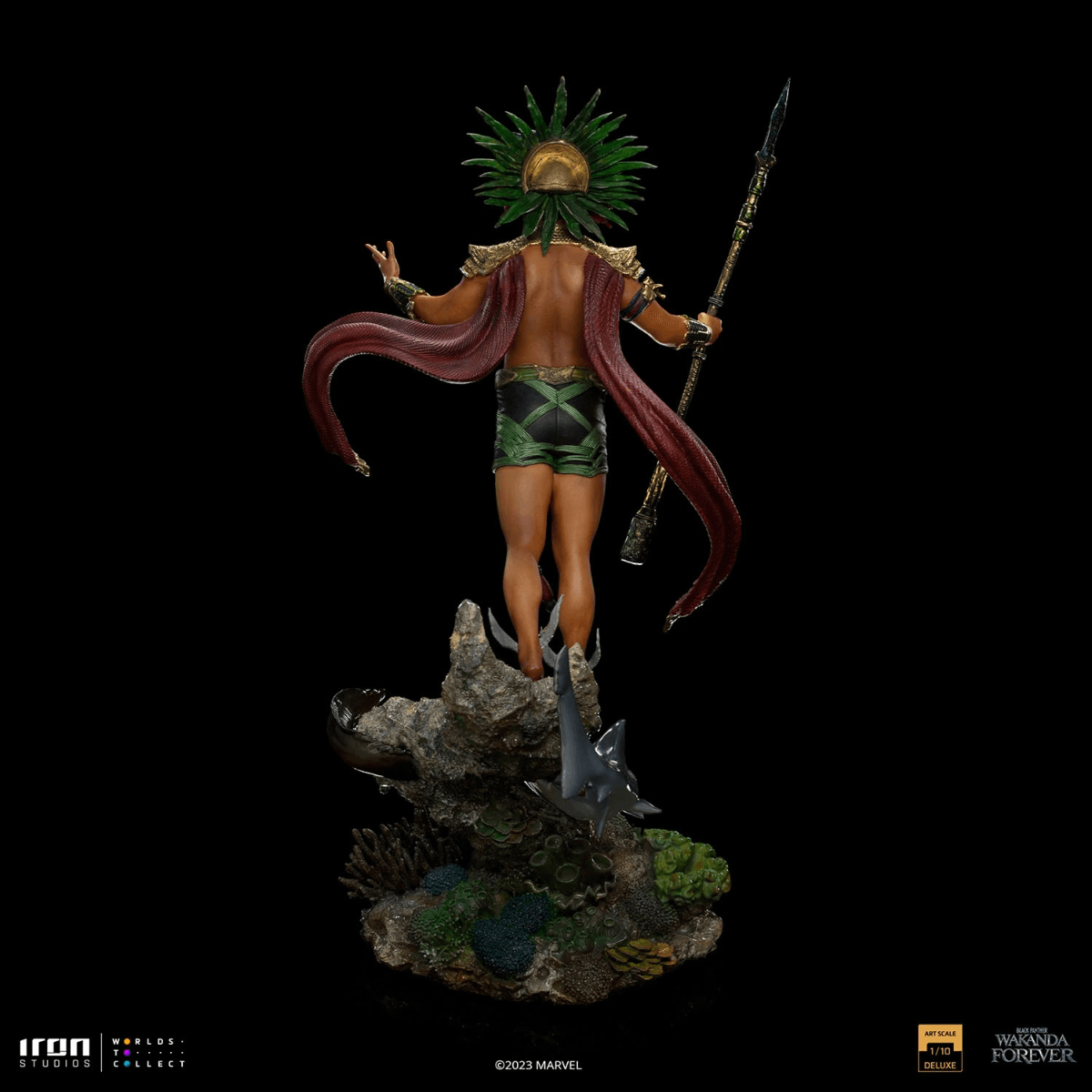 IRO53318 Black Panther 2: Wakanda Forever - King Namor Deluxe 1:10 Scale Statue - Iron Studios - Titan Pop Culture