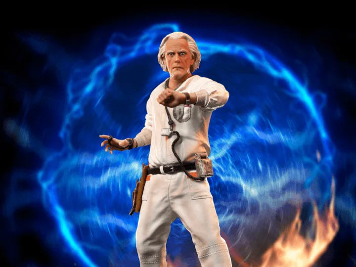 IRO53325 Back To The Future - Doc Brown 1:10 Statue [Version 2] - Iron Studios - Titan Pop Culture