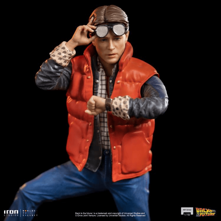 IRO53332 Back To The Future - Marty Mcfly 1:10 Statue [Version 2] - Iron Studios - Titan Pop Culture