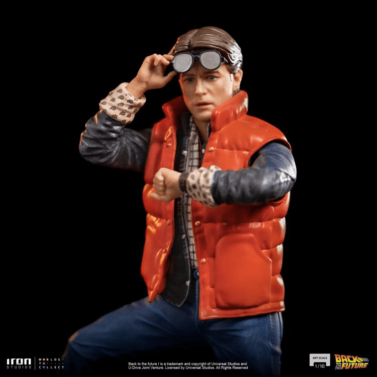 IRO53332 Back To The Future - Marty Mcfly 1:10 Statue [Version 2] - Iron Studios - Titan Pop Culture