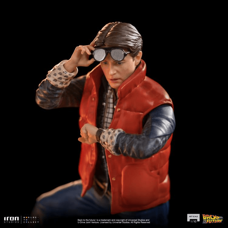 IRO53332 Back To The Future - Marty Mcfly 1:10 Statue [Version 2] - Iron Studios - Titan Pop Culture