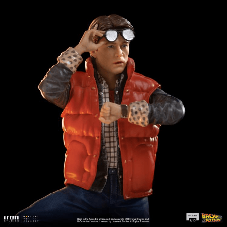 IRO53332 Back To The Future - Marty Mcfly 1:10 Statue [Version 2] - Iron Studios - Titan Pop Culture